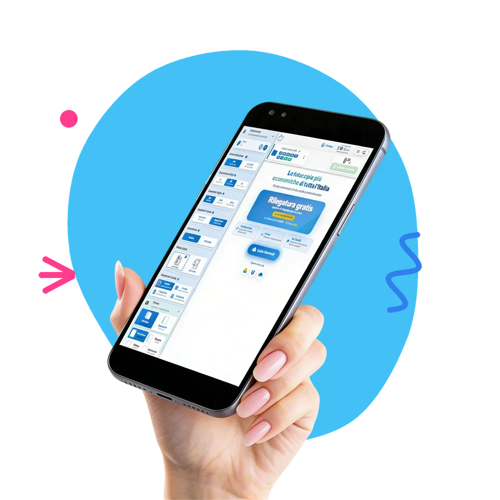 Stampa online dal telefono con Copy Low Cost, la copisteria online economica
